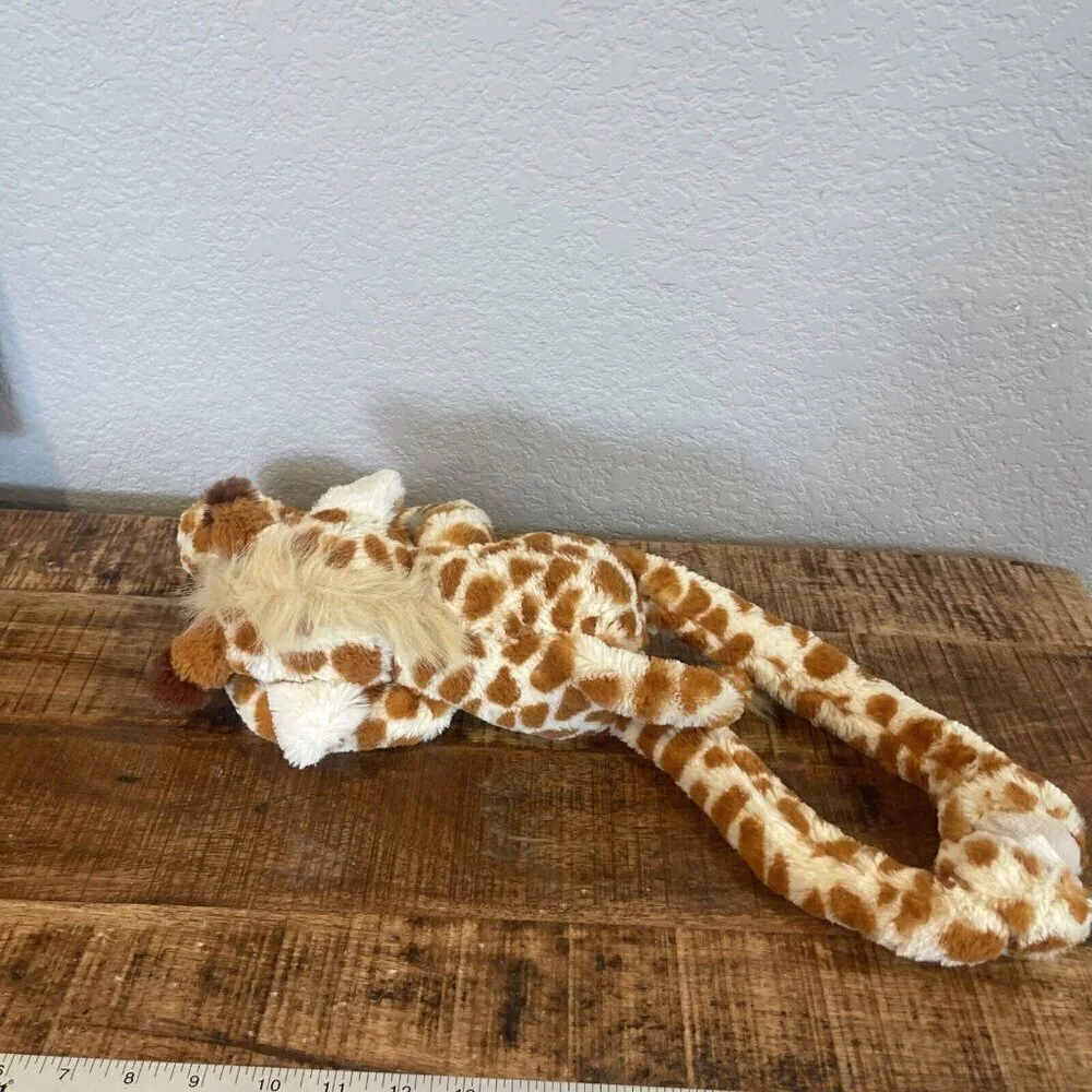 Plush Toy Giraffe Novelty Stick Together Feet Hanging Long Legs